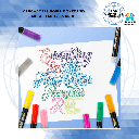 MARCADORES DOBLE CONTORNO METALIZADO - 36 UNDS