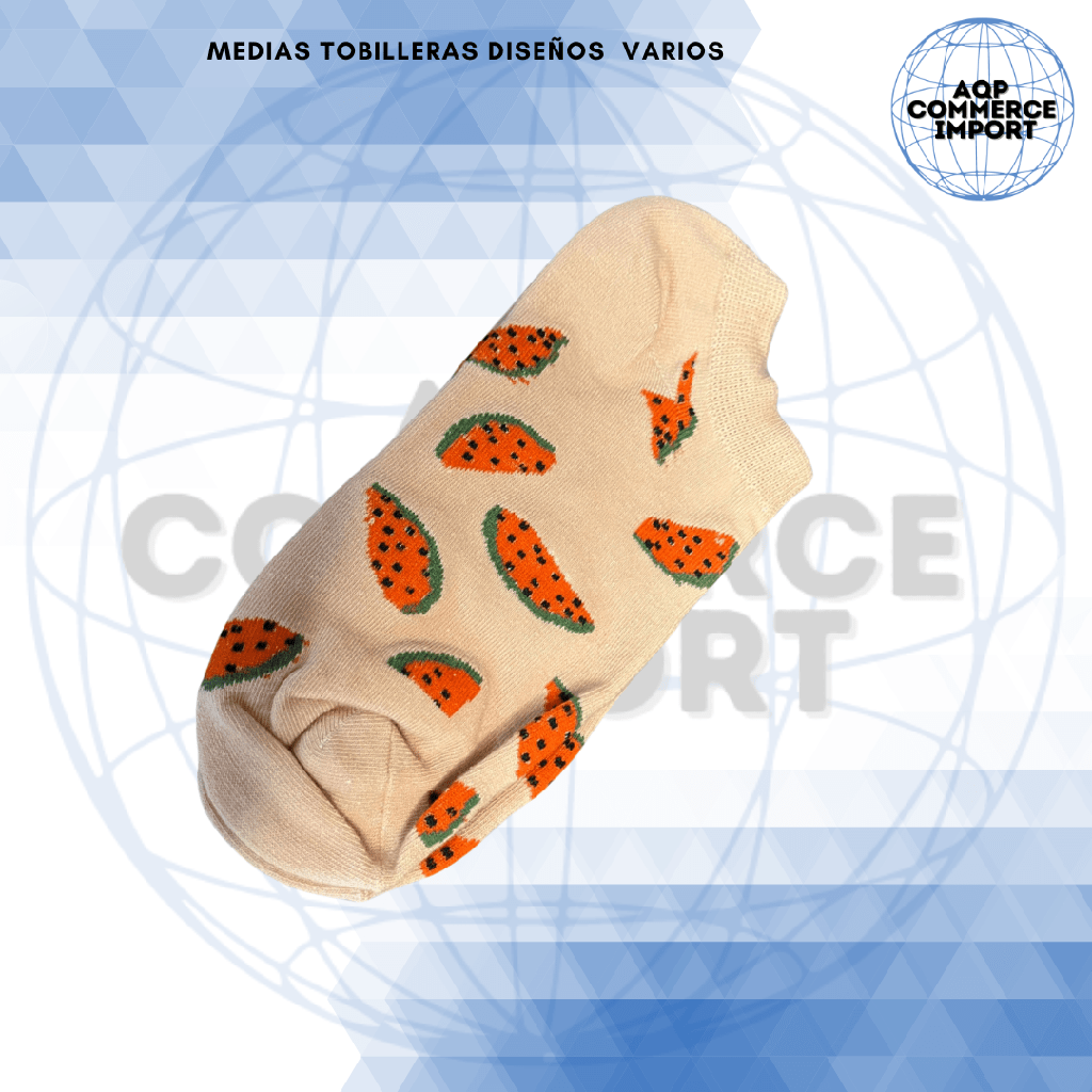 MEDIAS TOBILLERAS KAWAII DISEÑOS VARIOS