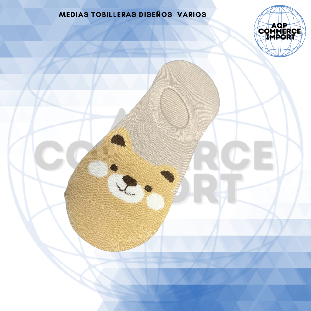 MEDIAS TOBILLERAS KAWAII DISEÑOS VARIOS