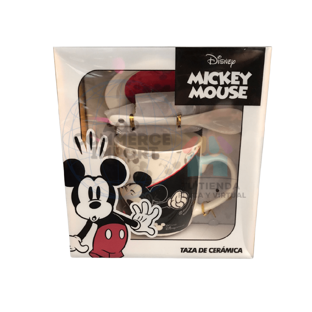 SET DE TAZA+PLATO+CUCHARITA DISNEY