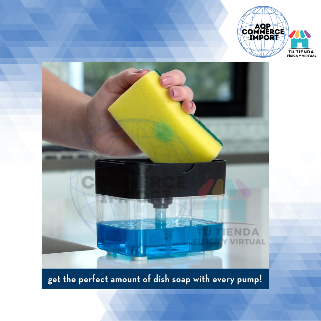 DISPENSADOR DE JABON / AYUDIN LÍQUIDO