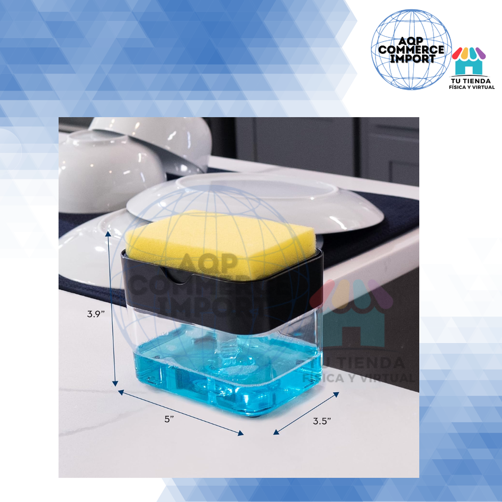 DISPENSADOR DE JABON / AYUDIN LÍQUIDO