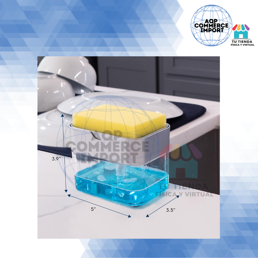 DISPENSADOR DE JABON / AYUDIN LÍQUIDO