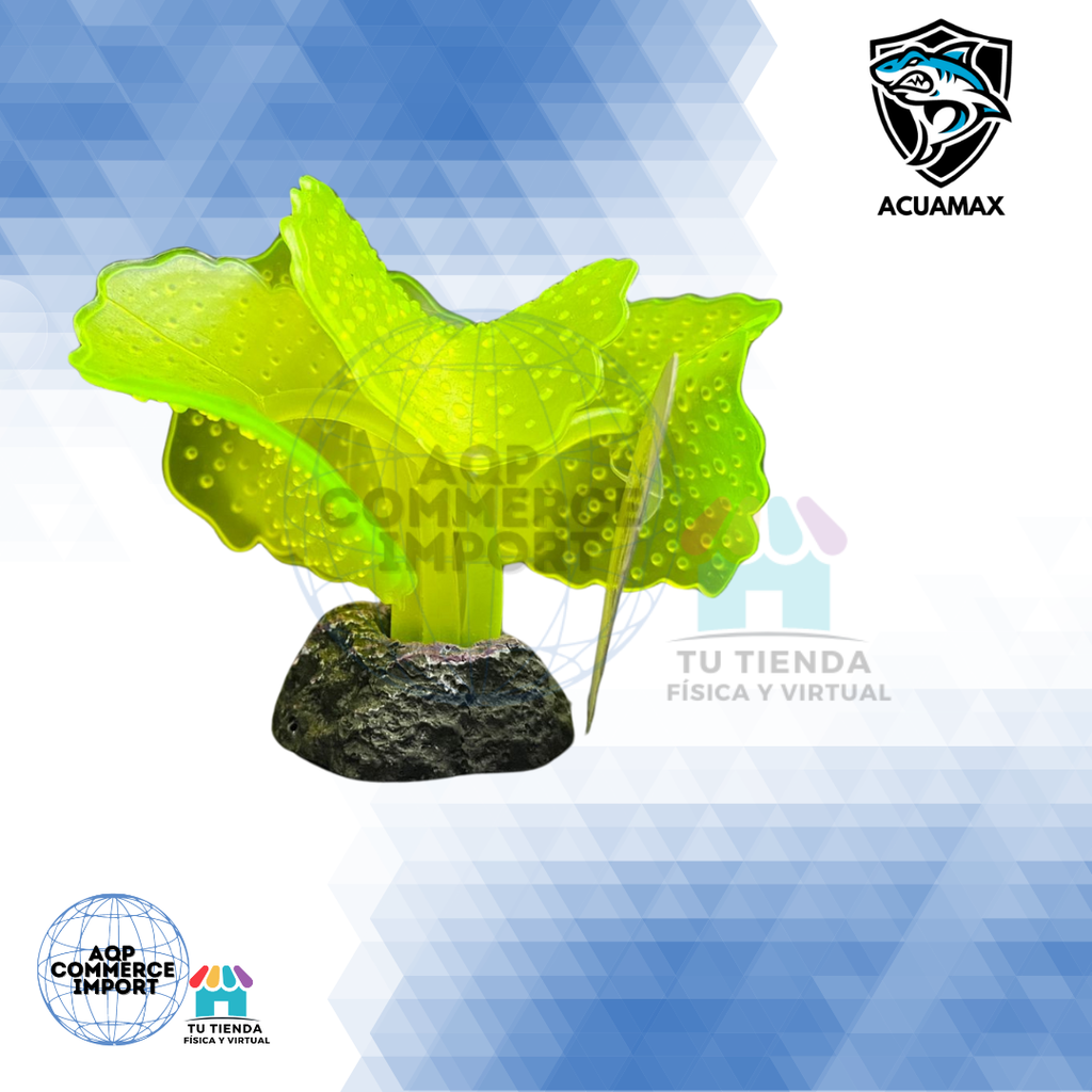 PLANTA ACUÁTICA VERDE LIMÓN ROKASD MI208Y