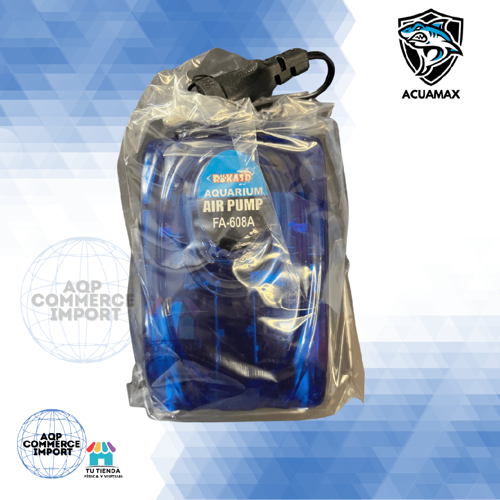 MOTOR DE AIRE DE DOS ENTRADAS ROKASD FA-608A