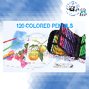 COLORES H&B - 120 LÁPICES DE COLOR