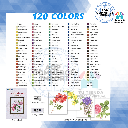 COLORES H&B - 120 LÁPICES DE COLOR