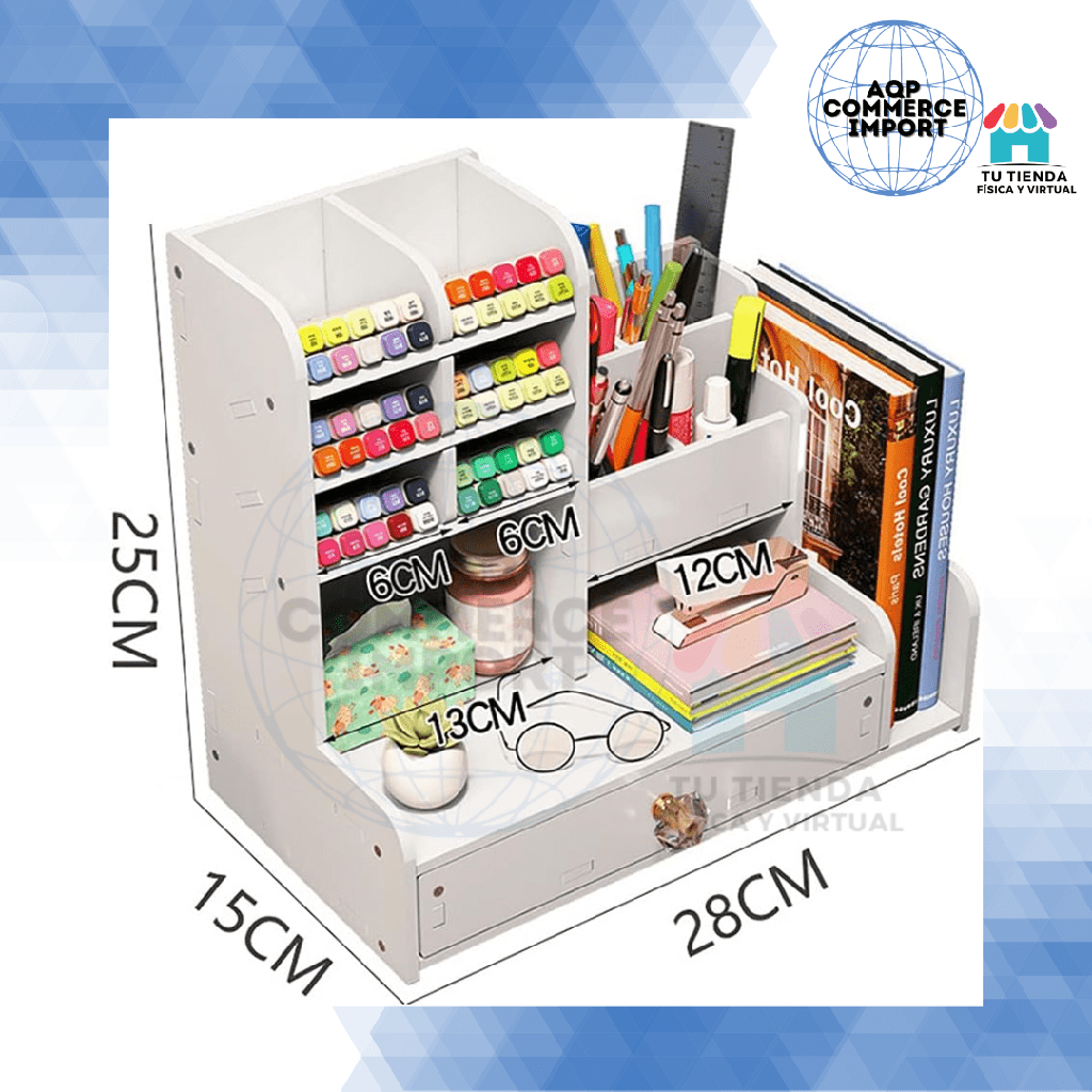 ORGANIZADOR DE ÚTILES DE ESCRITORIO