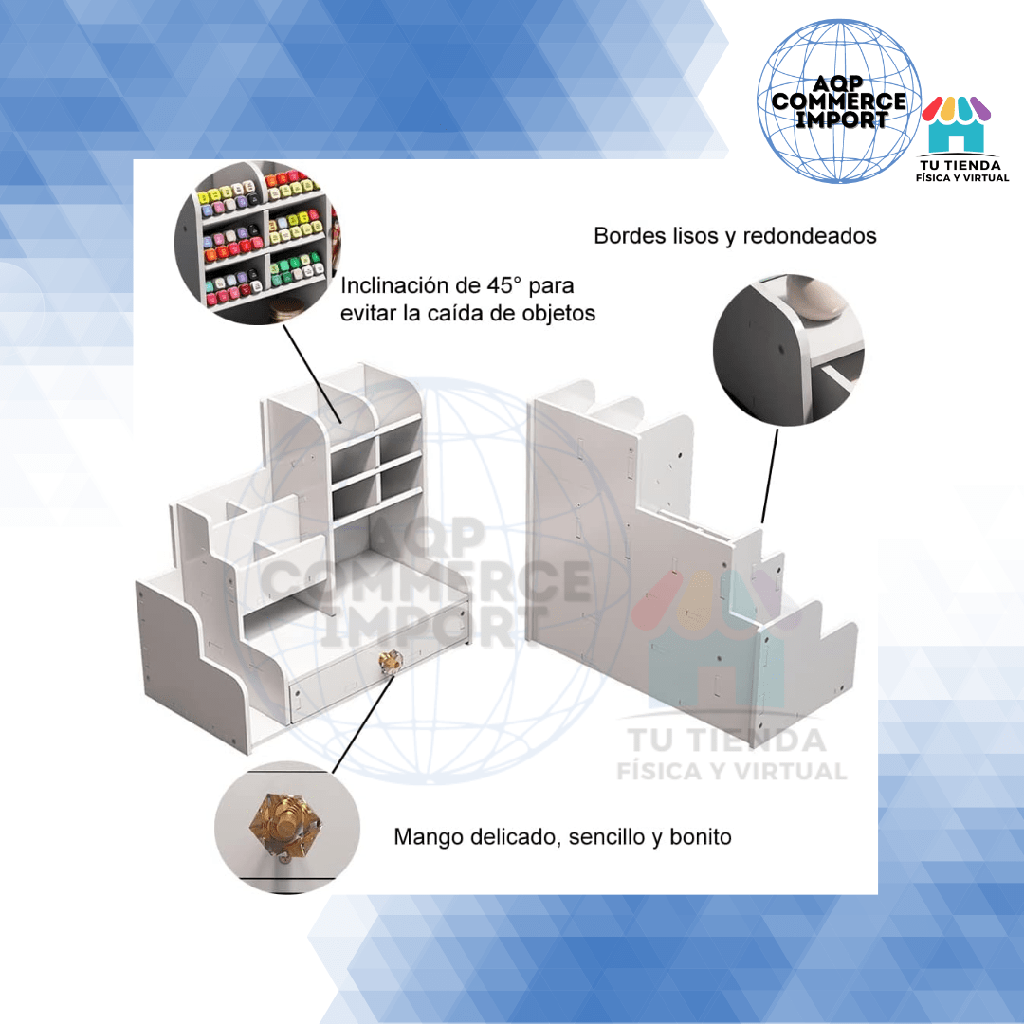 ORGANIZADOR DE ÚTILES DE ESCRITORIO