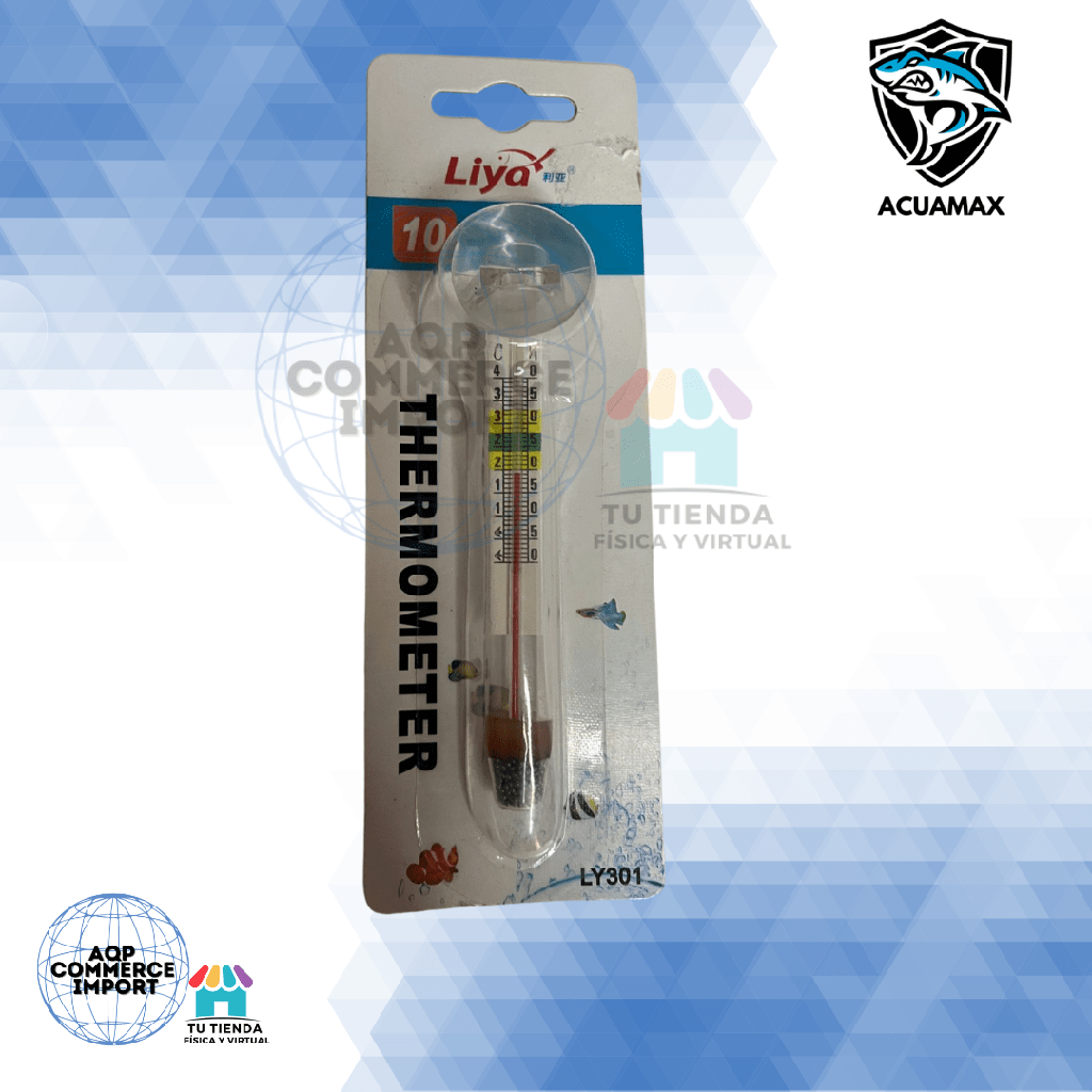 TERMÓMETRO LIYO PARA ACUARIOS Y PECERAS