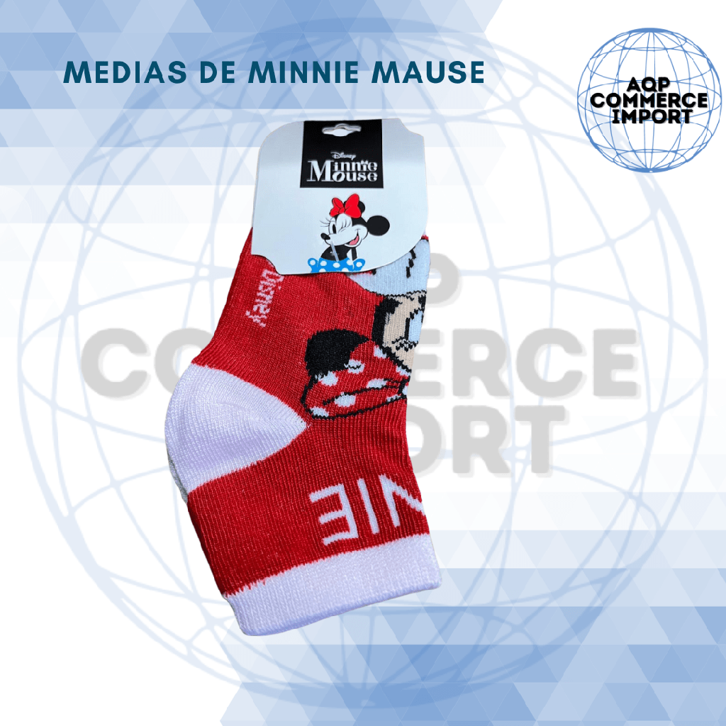 MEDIAS MINNIE MOUSE TALLA 2-4