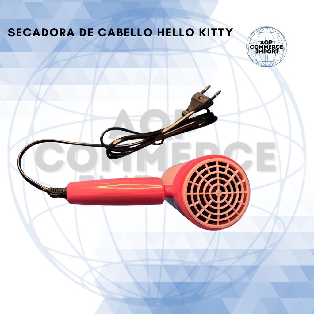 SECADORA DE CABELLO HELLO KITTY