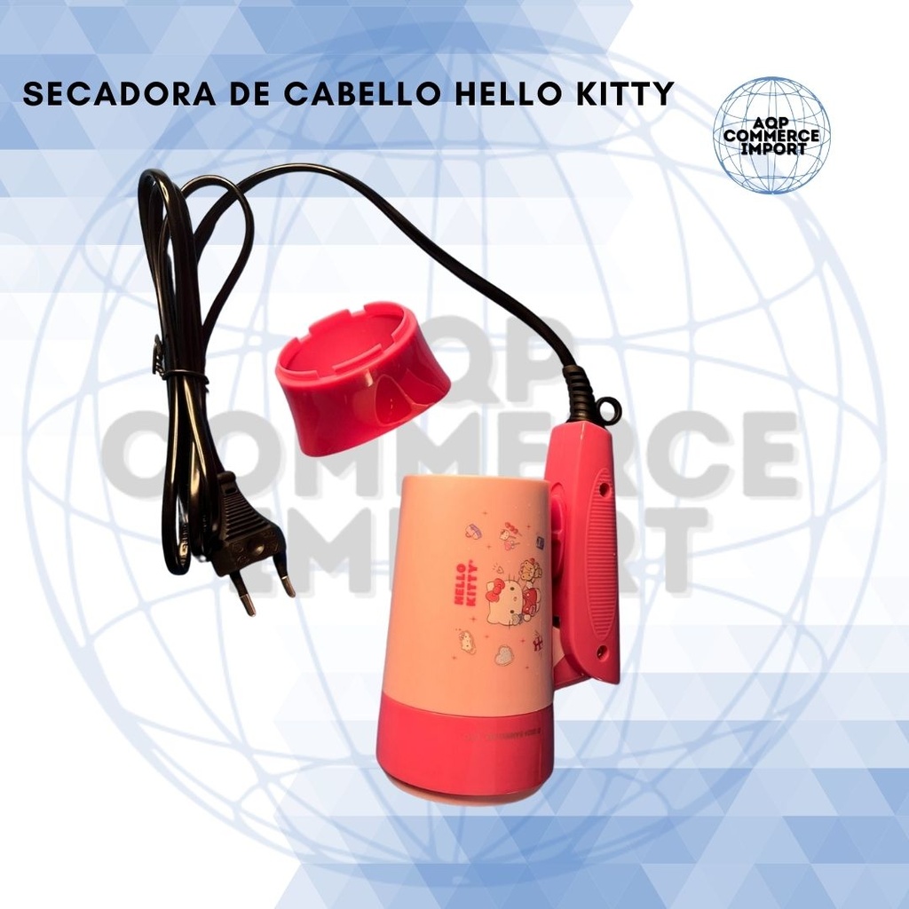 SECADORA DE CABELLO HELLO KITTY