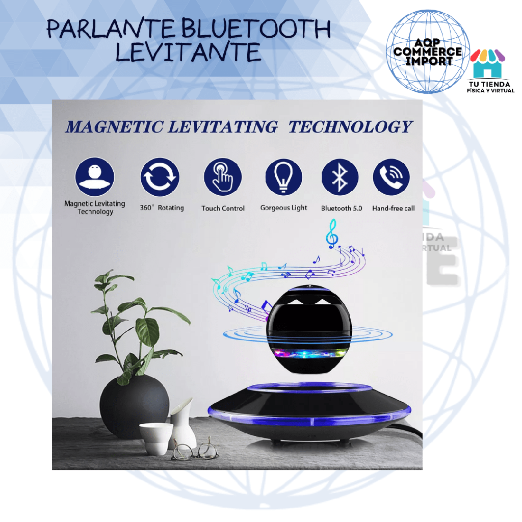 PARLANTE LEVITANTE / CONTESTA LLAMADA