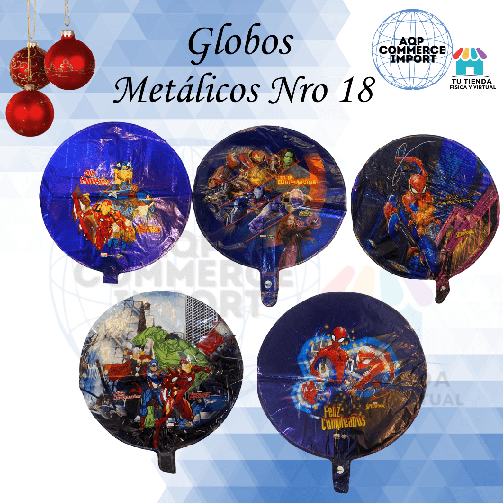 GLOBOS NRO 18 - LICENCIADOS 