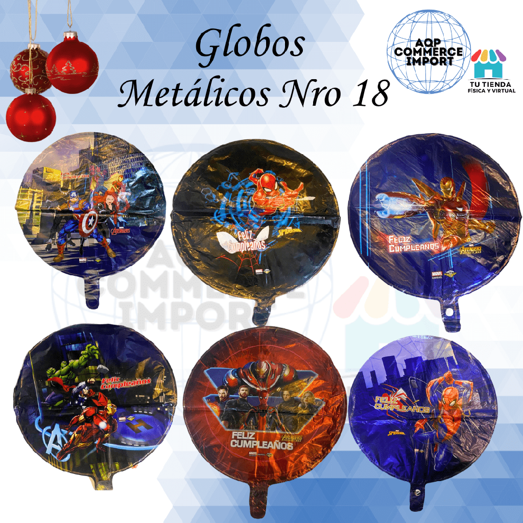 GLOBOS NRO 18 - LICENCIADOS 