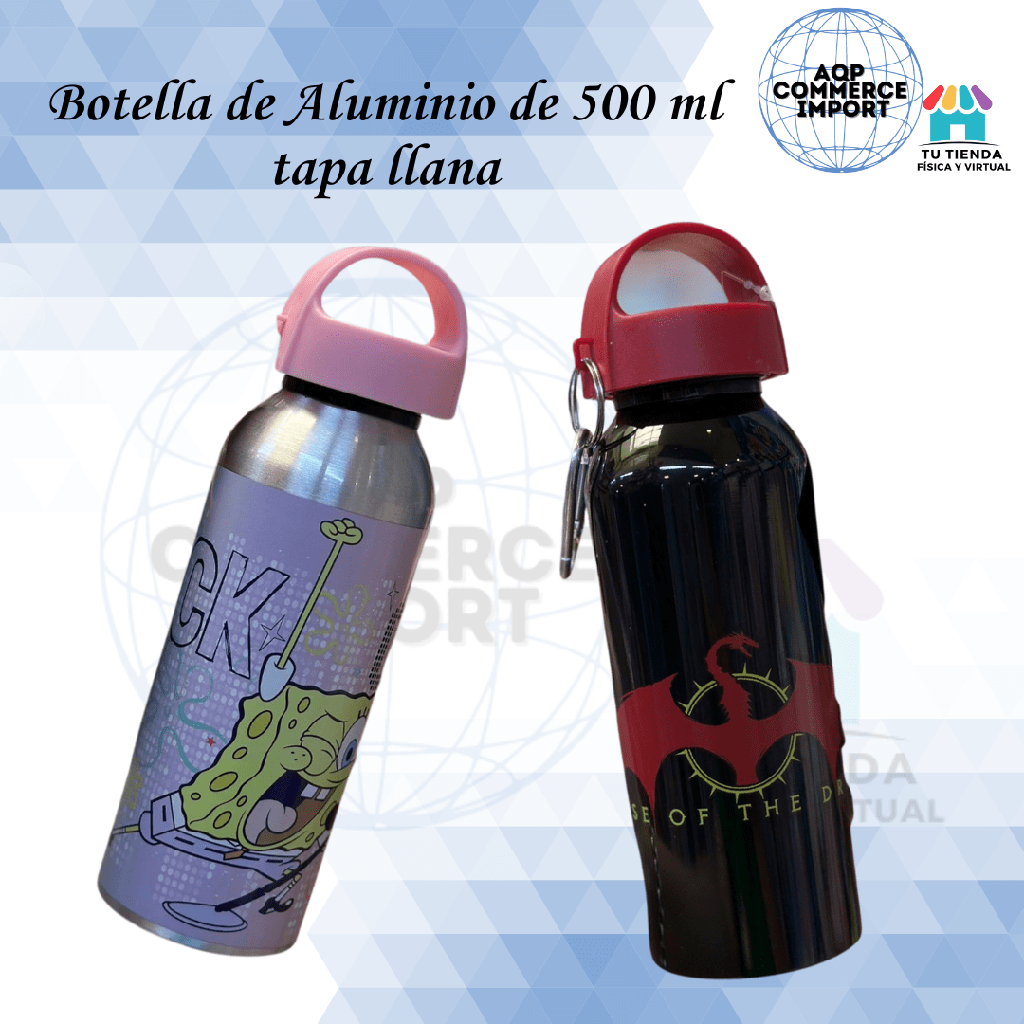 BOTELLA DE ALUMINO 500ML 