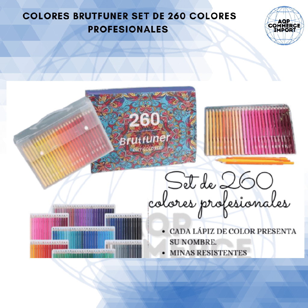 COLORES BRUTFUNER 260 UNDS