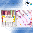 MARCADORES CON DISEÑO DOBLE PUNTA 18 UNDS