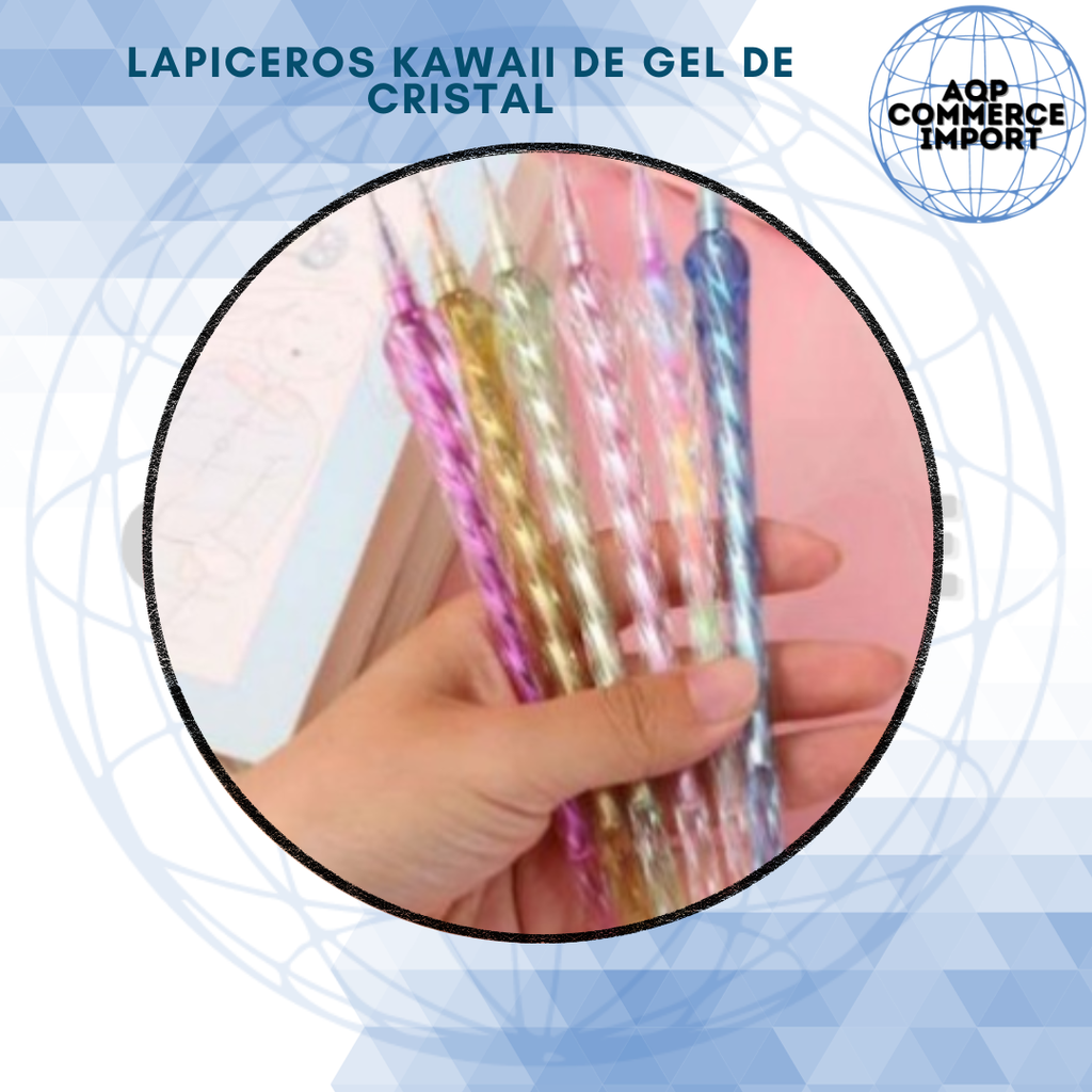 LAPICERO CRISTAL DE GEL MODELO ARCOÍRIS