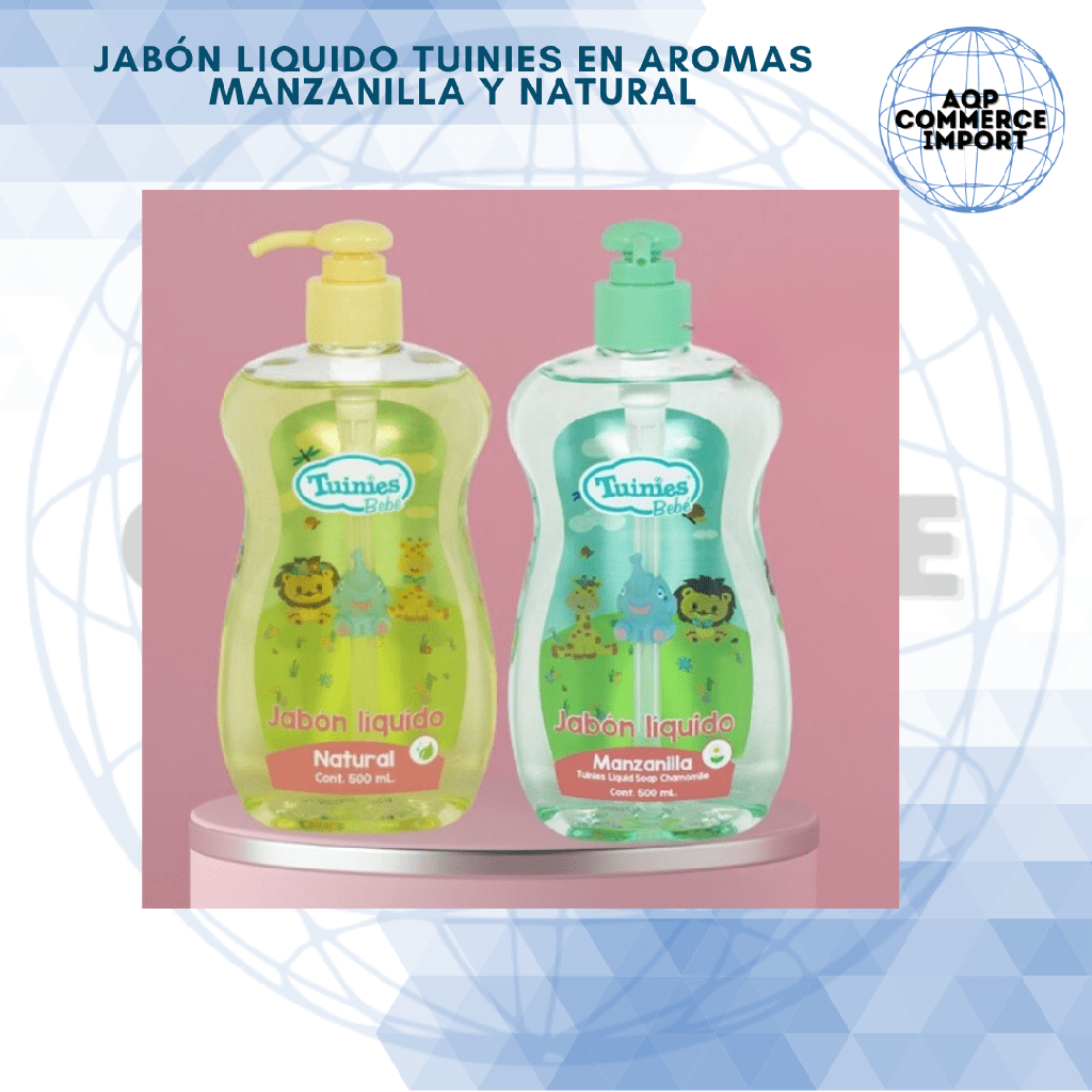 JABÓN LÍQUIDO TUINIES BEBE DE 500ML