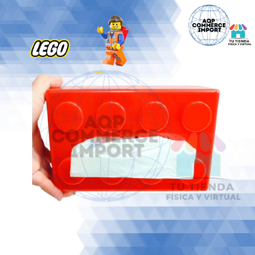 PORTA PAPEL TISSUE LEGO