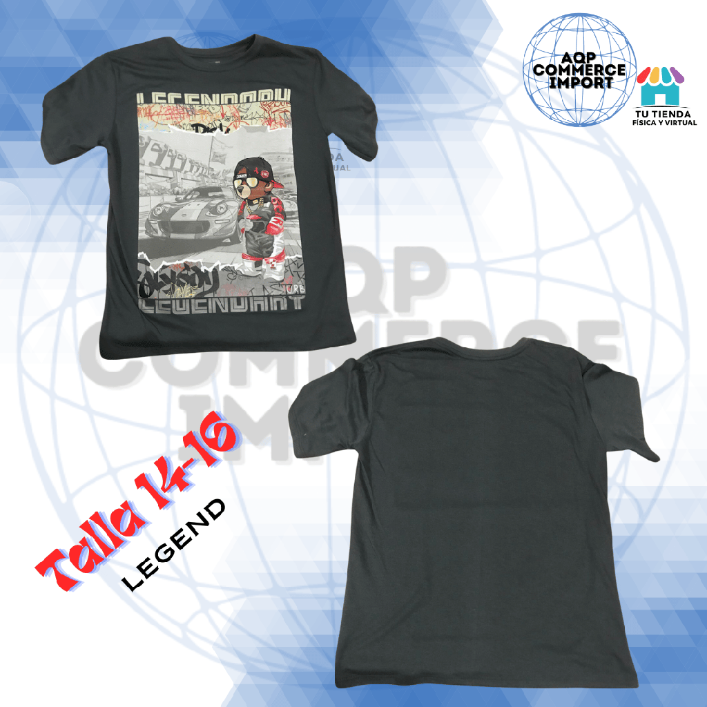 POLOS LEGEND TALLA 14/16 NIÑO