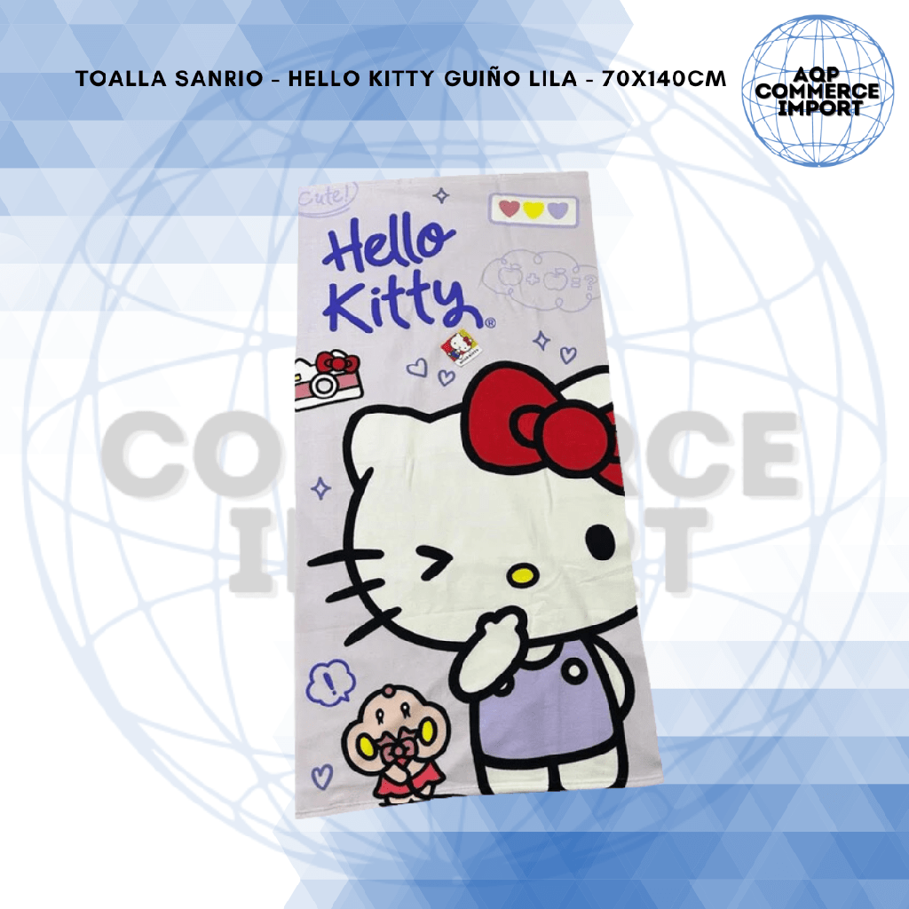 TOALLAS SANRIO  70X140cm - LICENCIADAS
