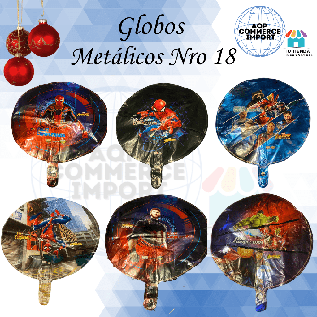 GLOBOS NRO 18 - LICENCIADOS 