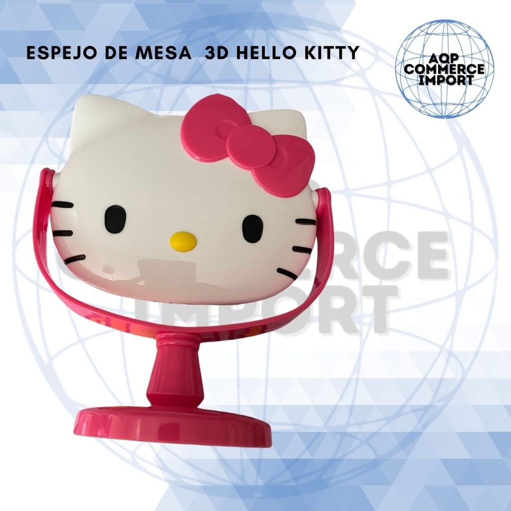 ESPEJO DE MESA - ALTO RELIEVE HELLO KITTY