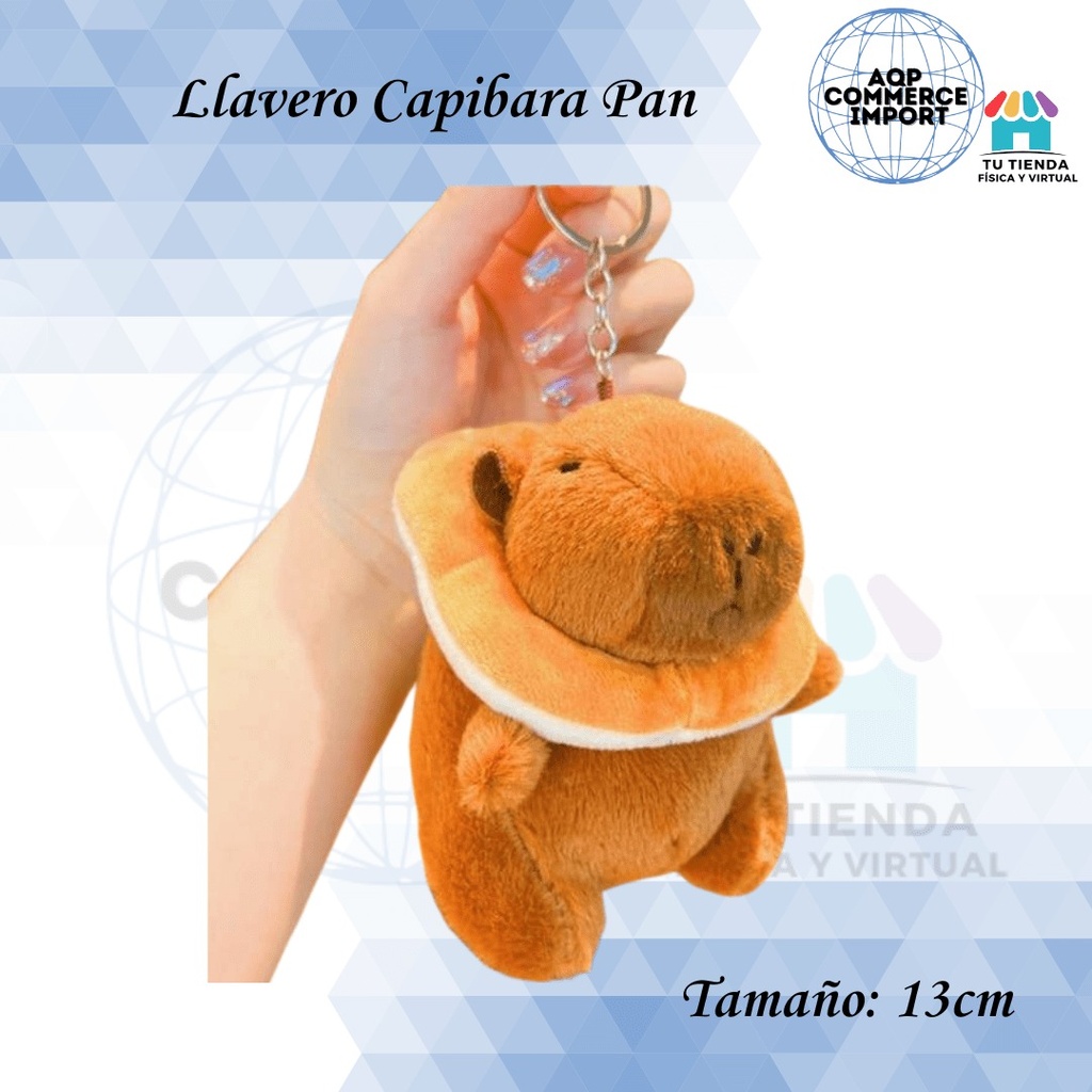 LLAVERO CAPIBARA PAN