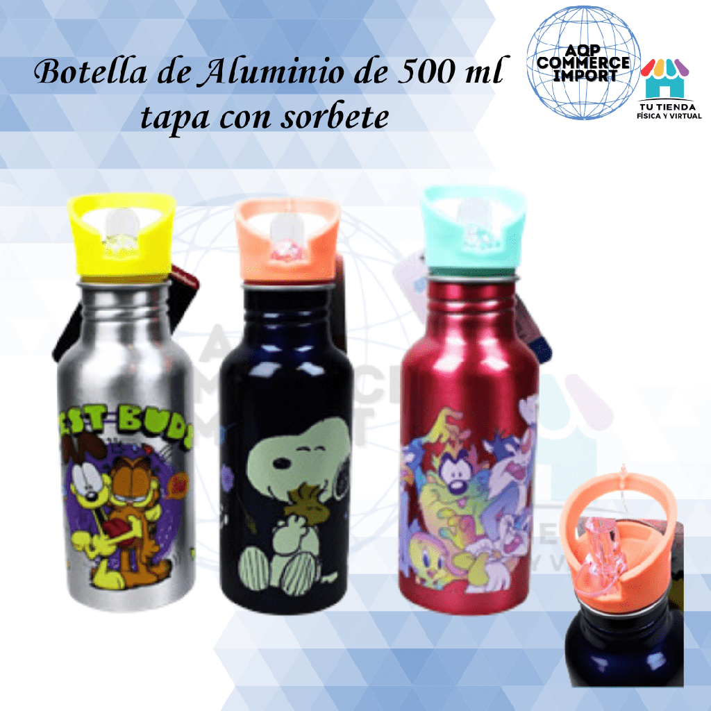 BOTELLA DE ALUMINO 500ML 