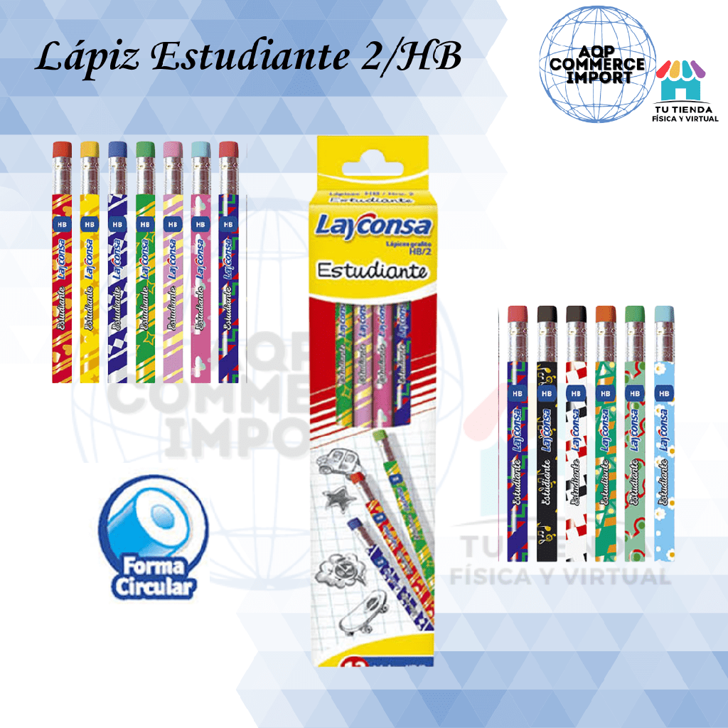 LÁPIZ ESTUDIANTE 2/HB