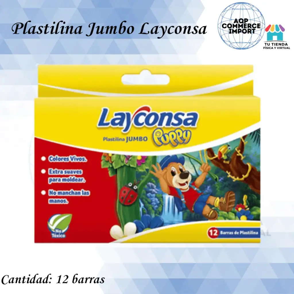 PLASTILINA JUMBO PUPPY - LAYCONSA