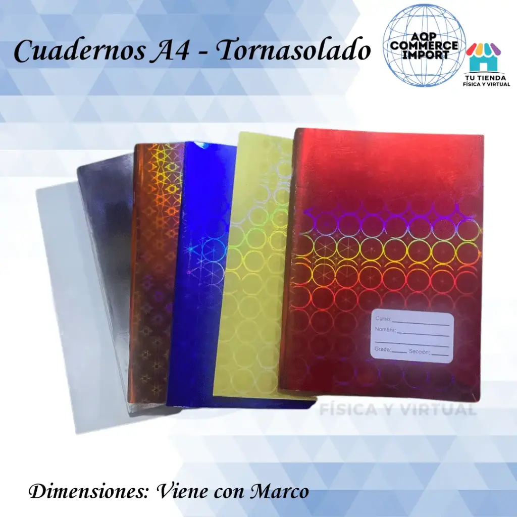 CUADERNOS A4 - TORNASOLADO