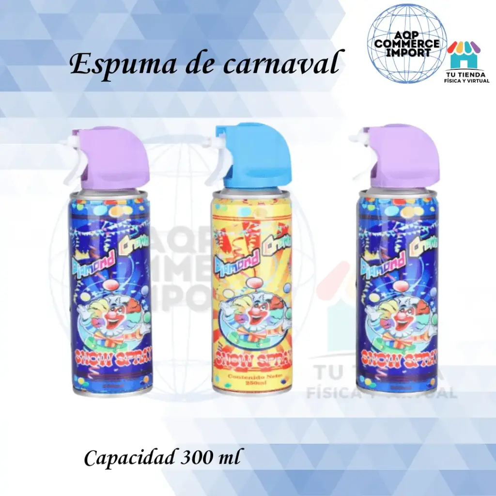 ESPUMA DE CARNAVAL 300 ML