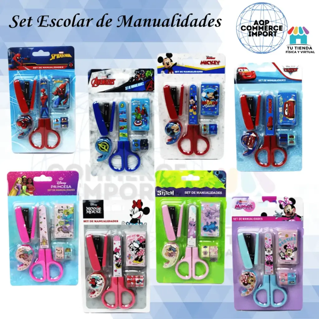 SET ESCOLAR DE MANUALIDADES