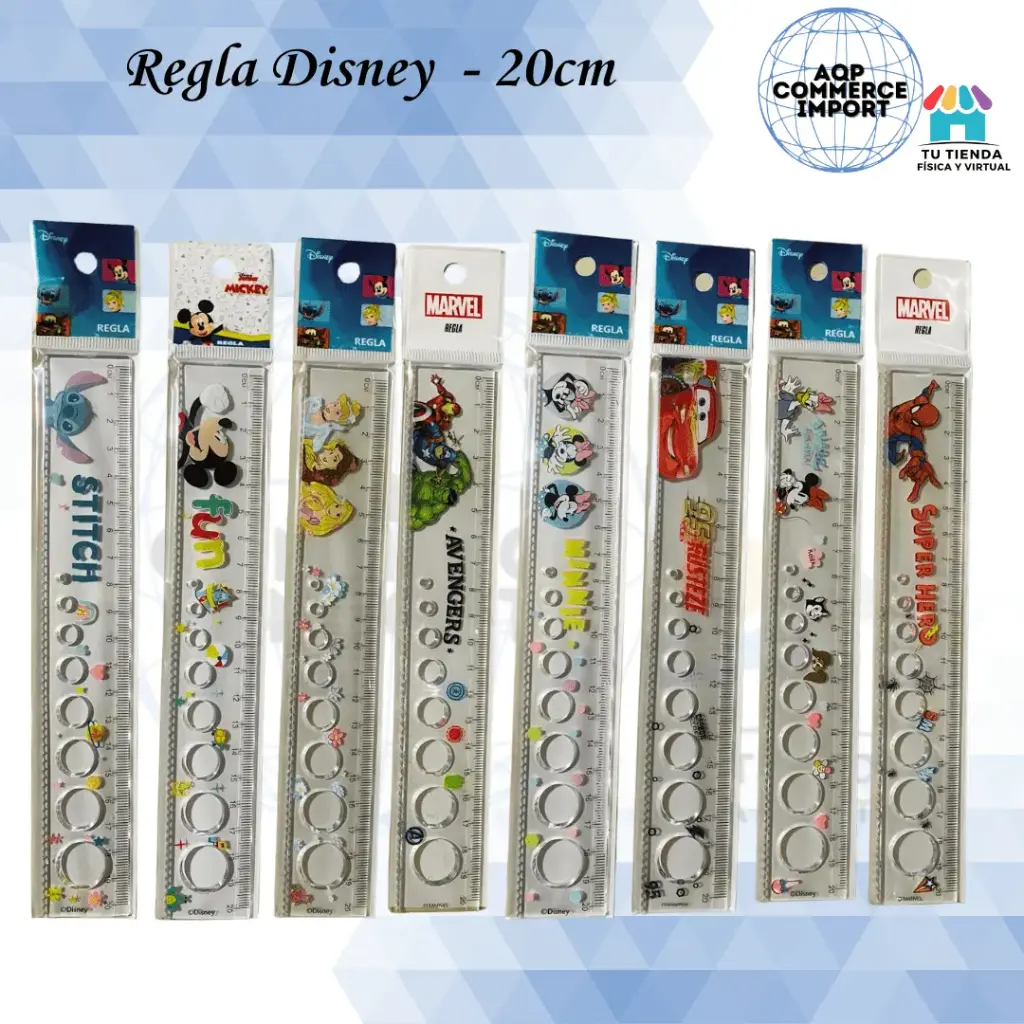 REGLA DISNEY - 20cm