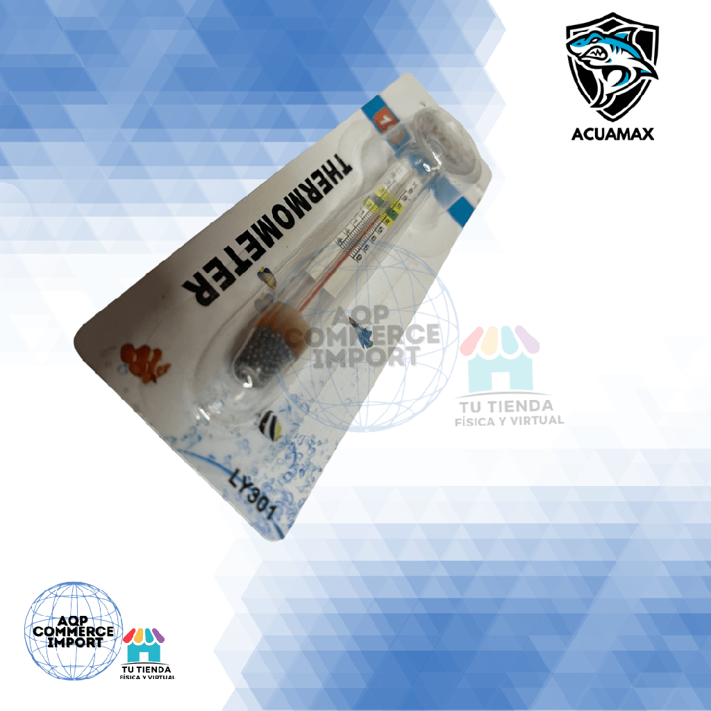 TERMÓMETRO LIYO PARA ACUARIOS Y PECERAS