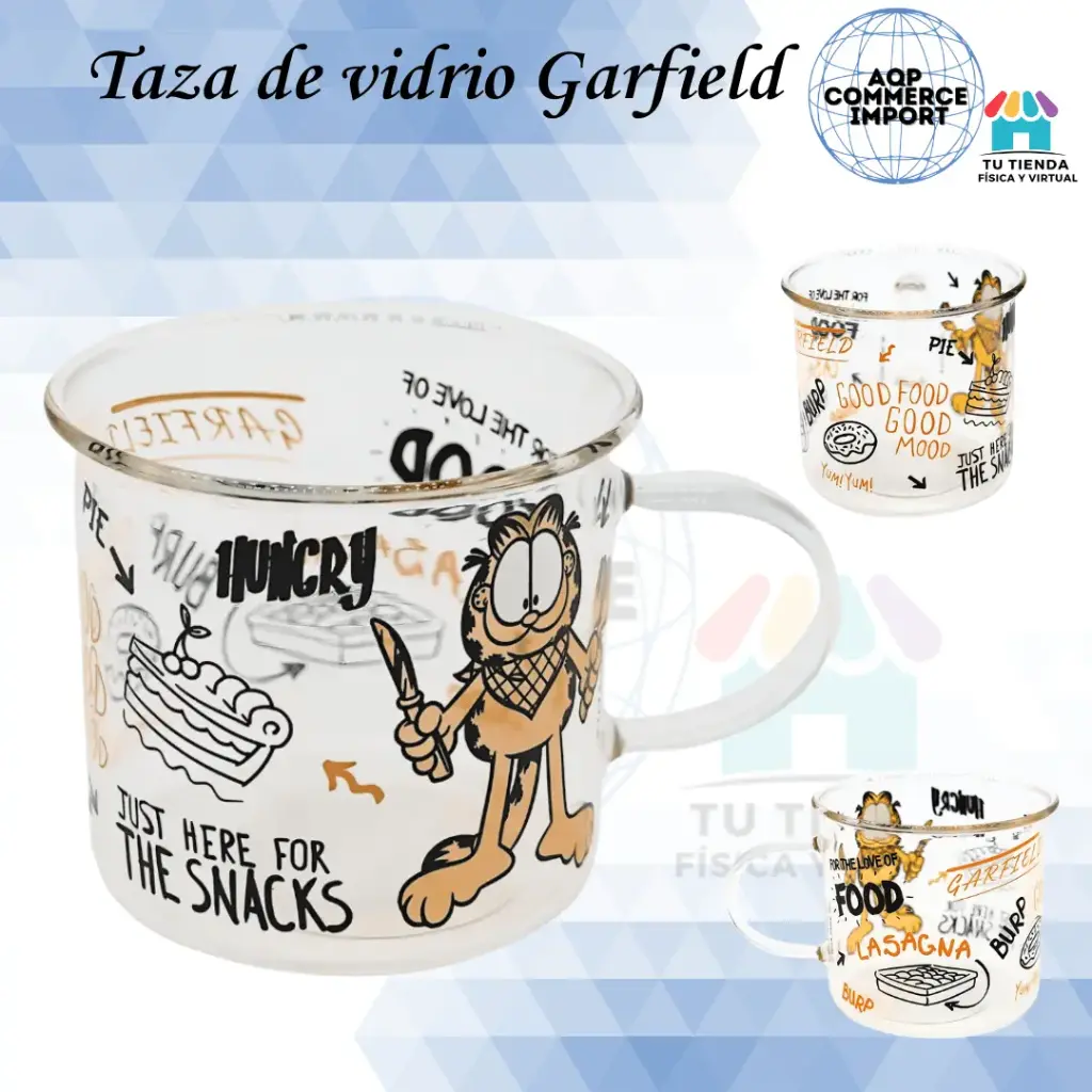 TAZA GARFIELD -360 ML