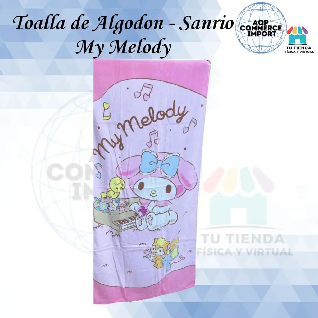 TOALLA DE ALGODON - SANRIO