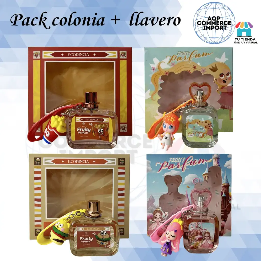 PACK COLONIA + LLAVERO