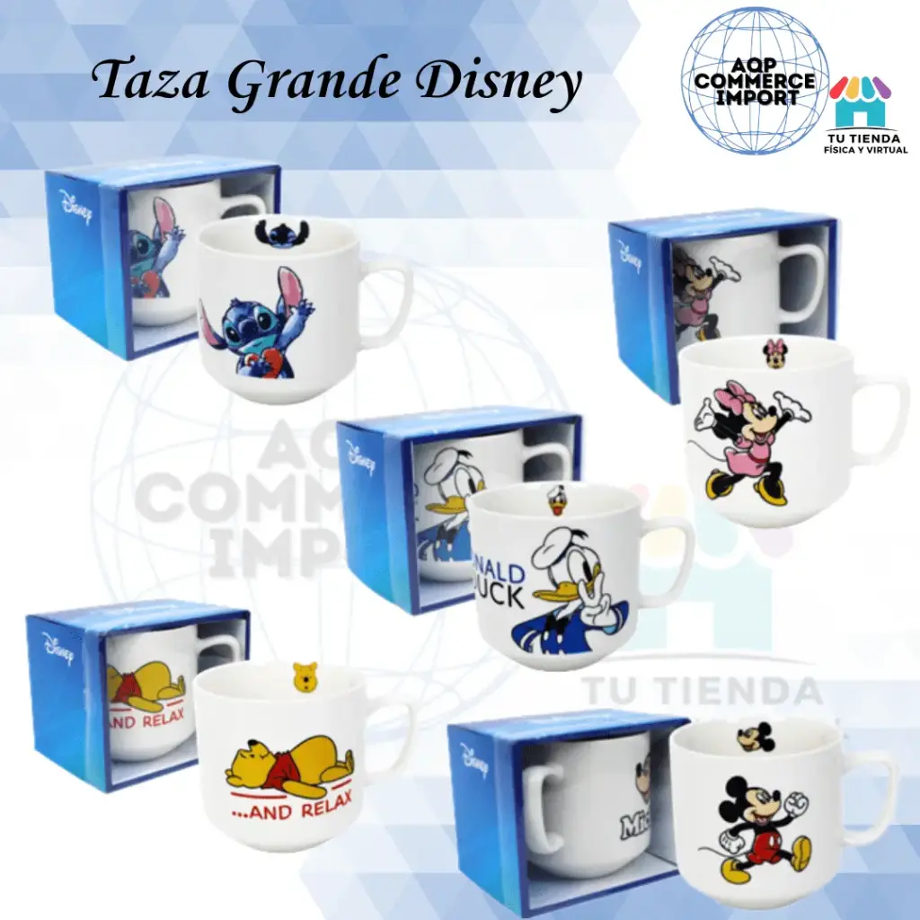 TAZA GRANDE DISNEY