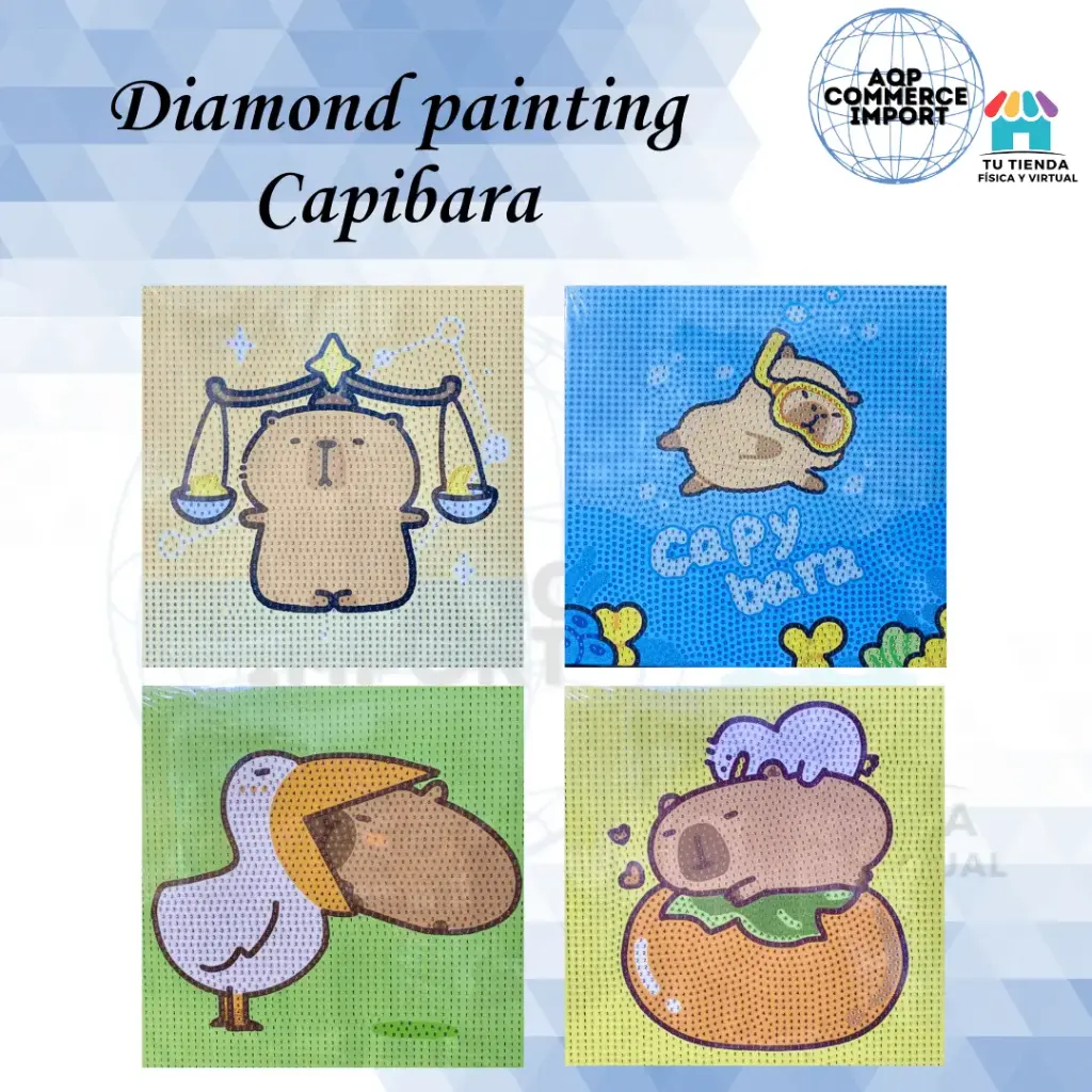 DIAMOND PAINTING CAPIBARA