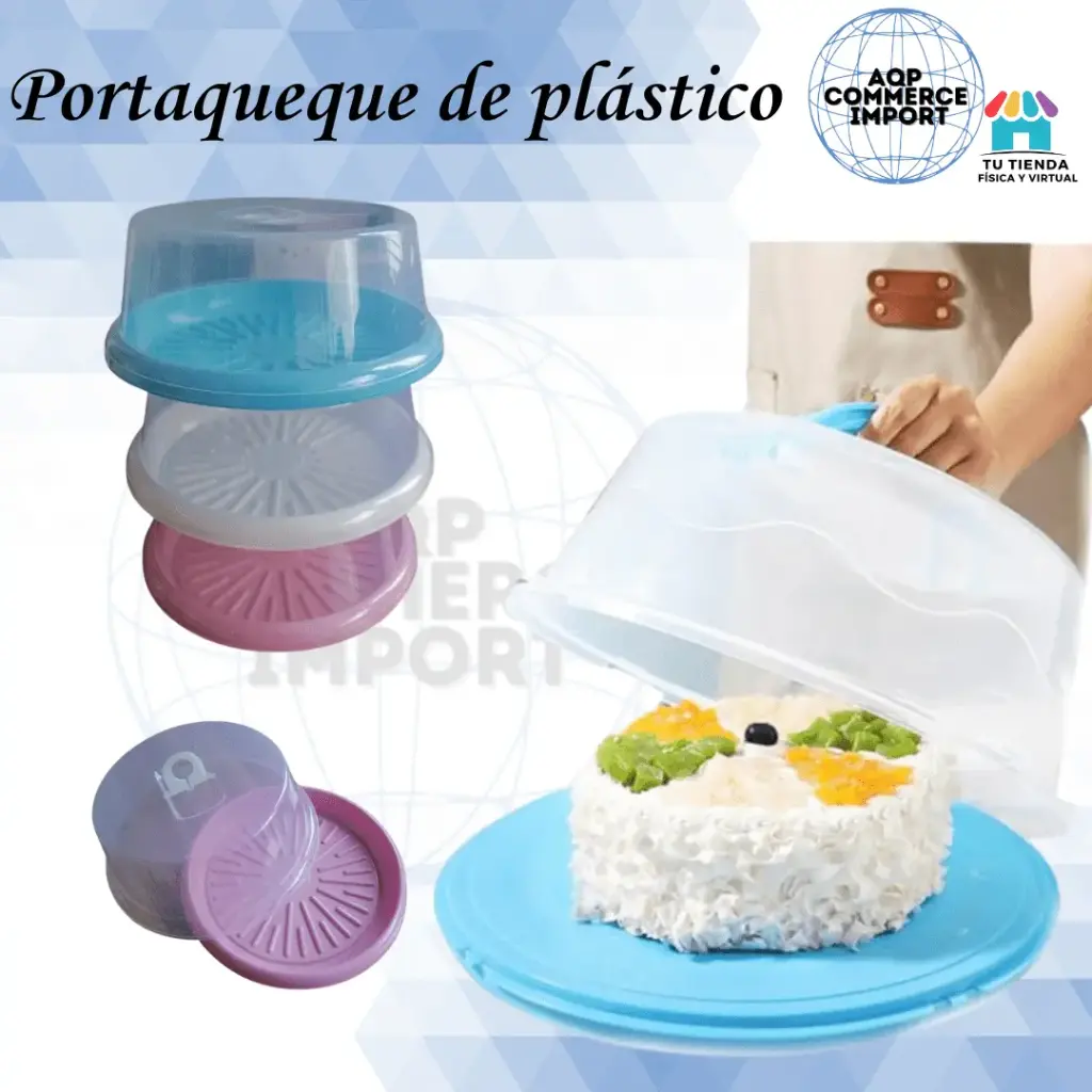 PORTAQUEQUE DE PLÁSTICO