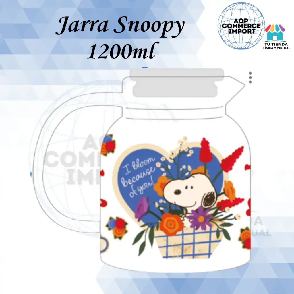 JARRA SNOOPY 1200ML