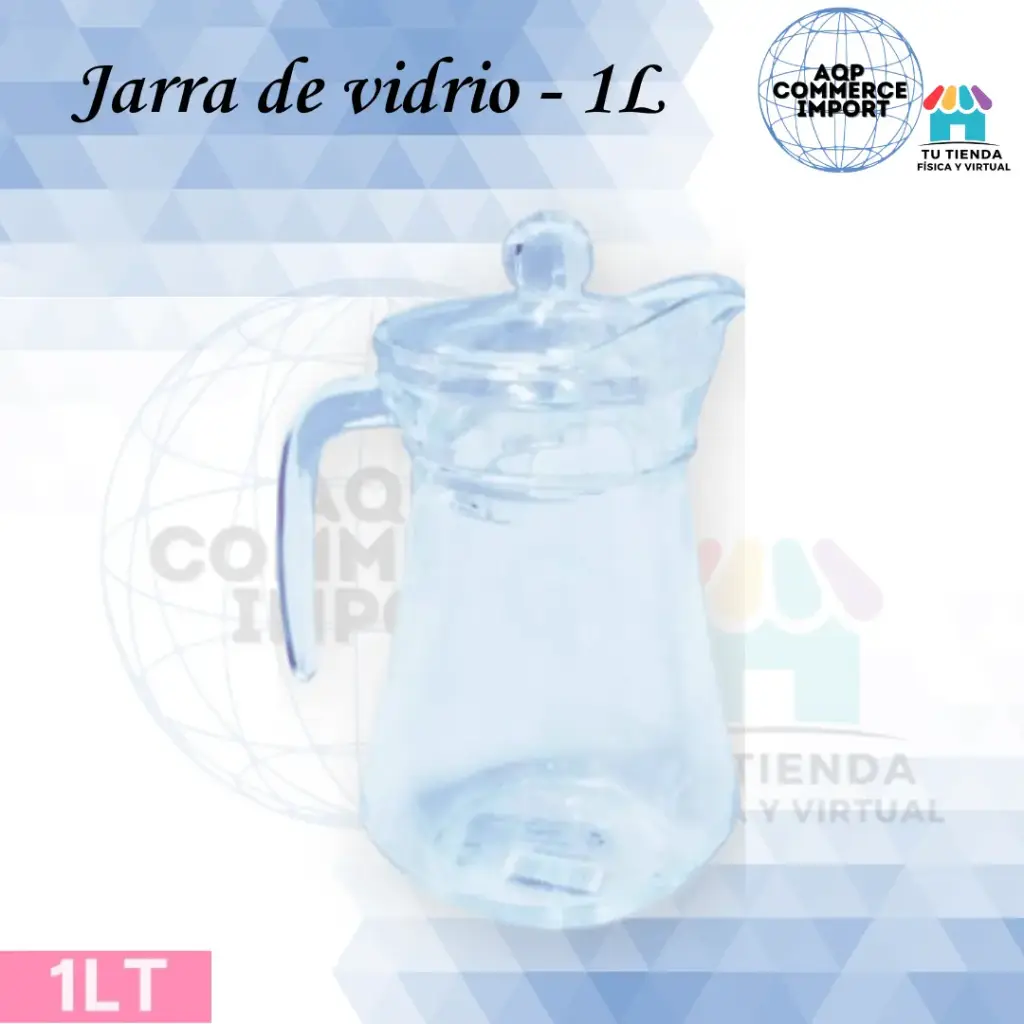 JARRA DE VIDRIO - 1L