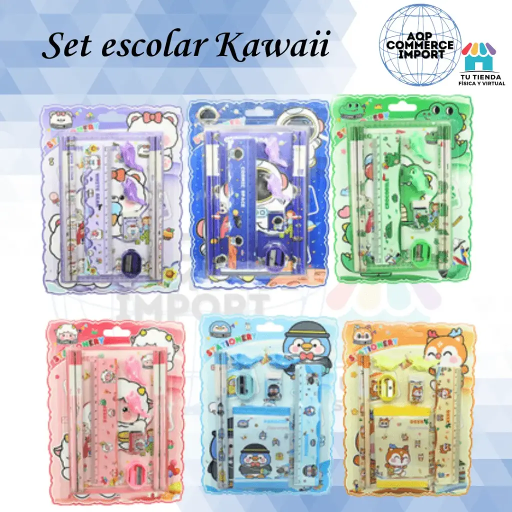 SET ESCOLAR KAWAII