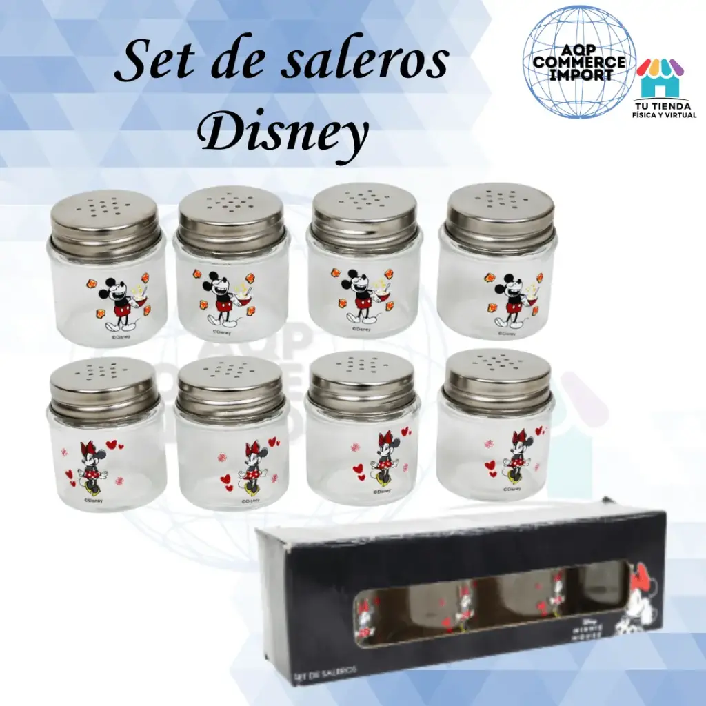 SET DE SALEROS DISNEY