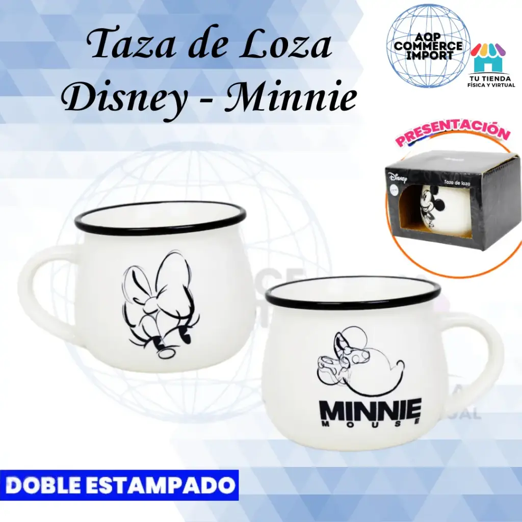 TAZA DE LOZA DISNEY